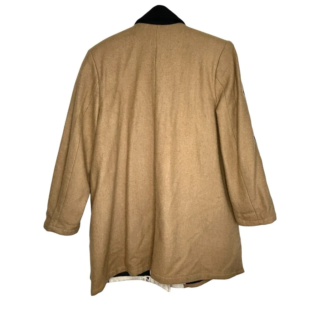 Vintage Anthony Mark Hankins Wool Indie Boho Coat M Y2k Art To Wear Embroidered‎